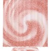 Rose Gold Swirling Shower Curtain, Set of 2, Waterproof Fabric for Bathroom Decor
