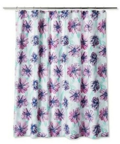 Rosebloom Shower Curtain In Soft Pastel Colors, Perfect For Room Essentials