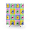 Rubber Duck Toy Shower Curtain - Cute and Funny Bathroom Decor 