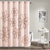 Ruffle Flower Shower Curtain- A Girly and Fun Option for Your Bathroom Decor 