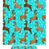 Running Deer Shower Curtain in Waterproof Fabric