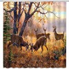 Rustic Cabin Moose Autumn Hunting Shower Curtain - A Perfect Blend Of Nature And Aesthetics