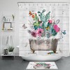 Rustic Cactus Flower Tub Accessory 