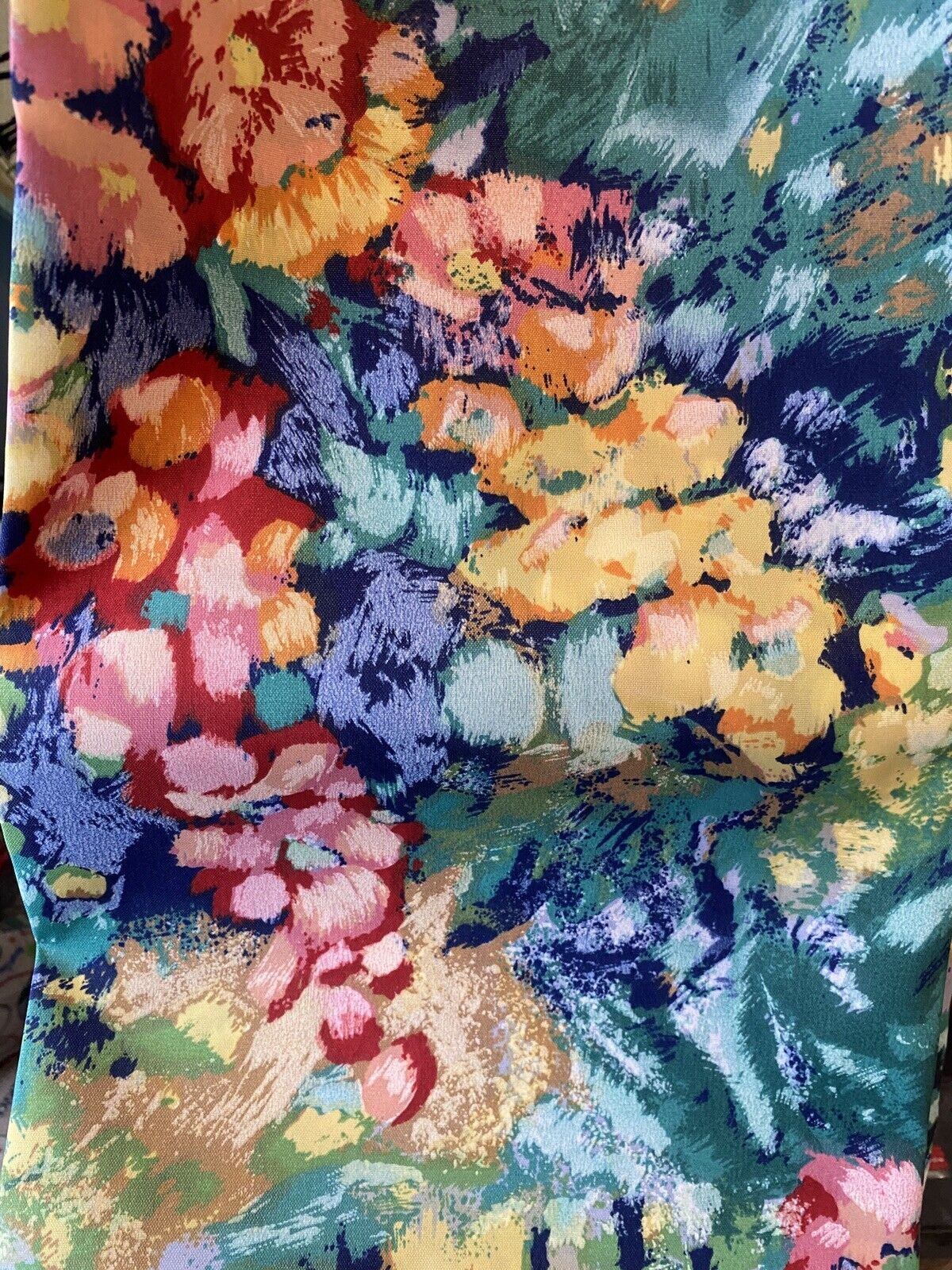 Rustic Garden Floral Bathroom Curtain