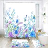 Rustic Garden Water-Repellent Shower Curtain