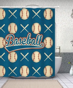 Rustic Old Barn Wood Decor Dog Paw Print Shower Curtain for Kids Bathroom Decor