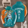 Ryan Fitzpatrick Miami Dolphins 3D Full Printing Custom Hoodie Get Yours Today
