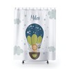 Safari Bathroom Decor with a Custom Kids Shower Curtain