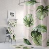 Sage Green Floral Boho Shower Curtain And Minimalist Botanical Bathroom Decor