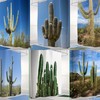 Saguaro Cacti Shower Curtain For A Touch Of Southwestern Charm