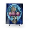 Sail the Moon Nautical Shower Curtain for a Dreamy and Tranquil Bathroom
