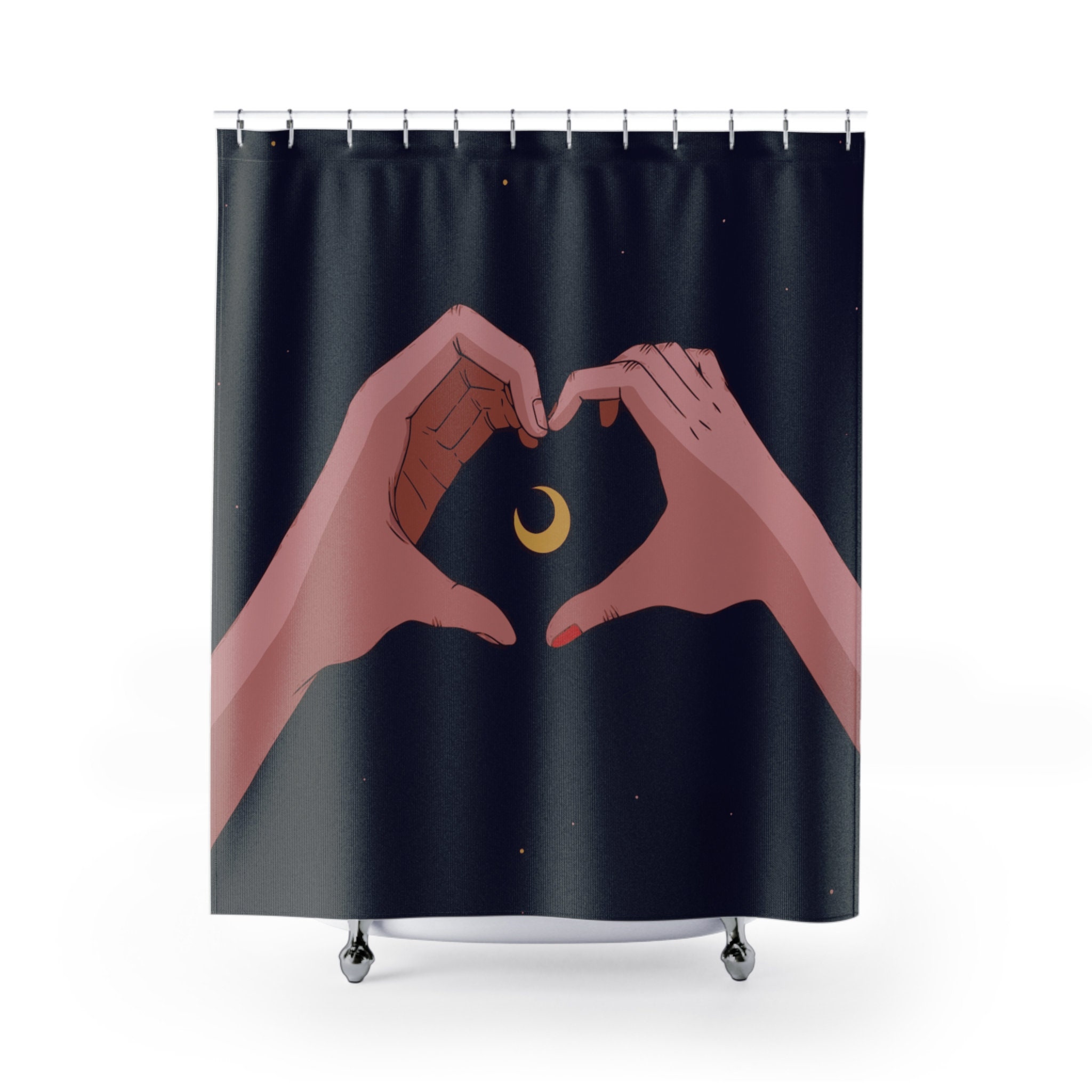 Sailor Moon Anime Shower Curtain for Your Bathroom - Print Shower Curtain
