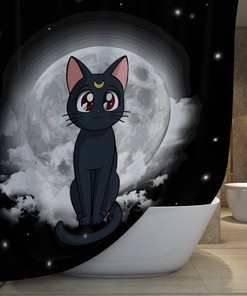 Sailor Moon Unique Anime Shower Curtain for Your Bathroom - Print Shower Curtain