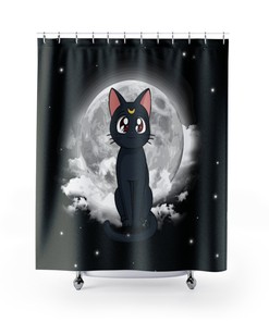 Sailor Moon Unique Anime Shower Curtain for Your Bathroom - Print Shower Curtain
