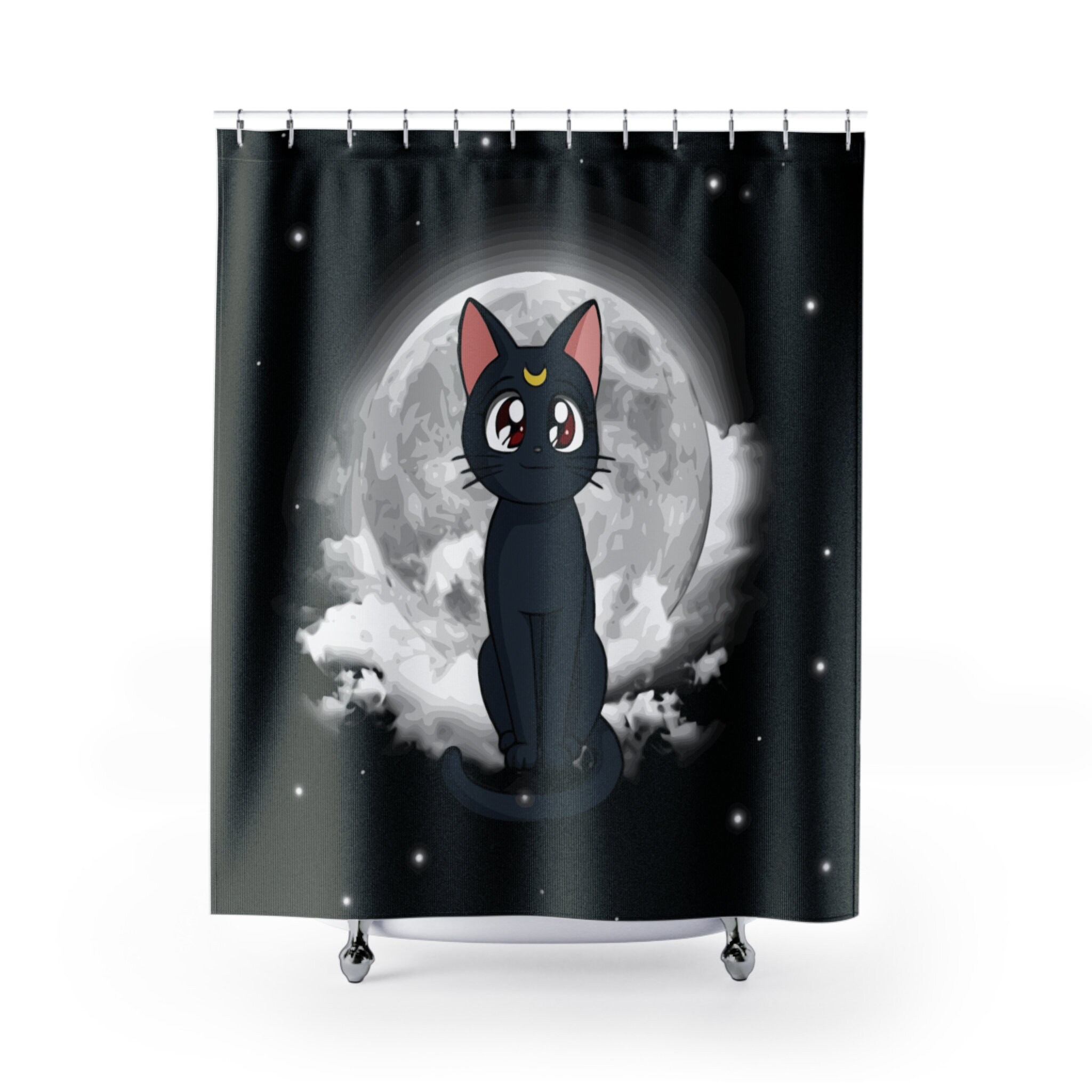 Sailor Moon Unique Anime Shower Curtain for Your Bathroom - Print Shower Curtain
