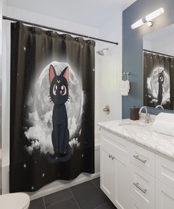 Sailor Moon Unique Anime Shower Curtain for Your Bathroom - Print Shower Curtain