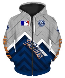 San Diego Padres Flame Balls Graphic 3D Zip Hoodie A Great Gift For Fans