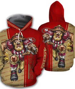 San Fran 49Ers Mascot Ultra Cool 3D All Over Print Hoodie Gift For Fans