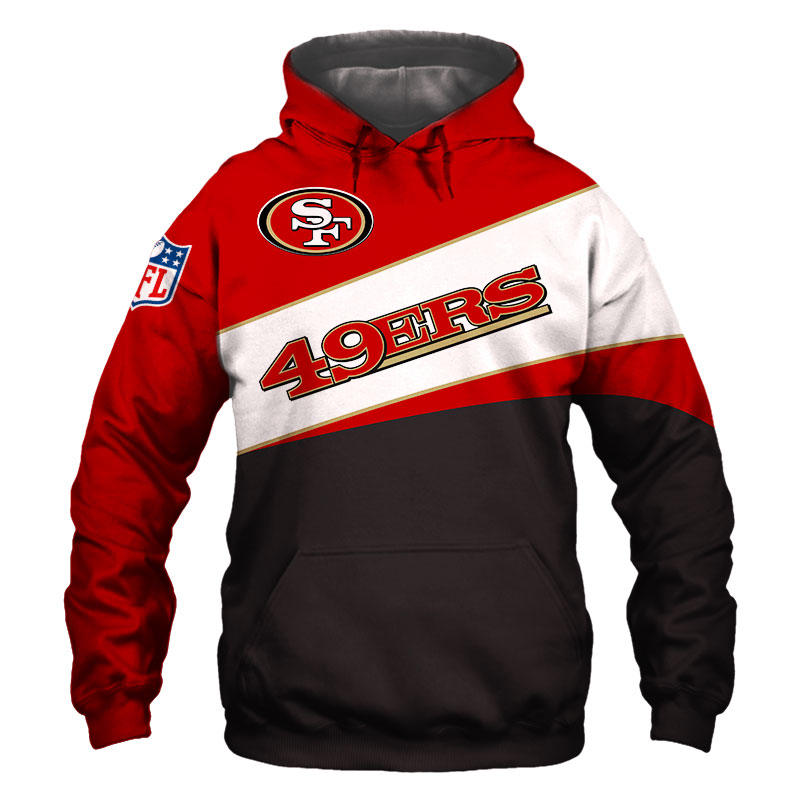San Francisco 49Ers 3D Zip Hoodie Perfect Gift For Fans