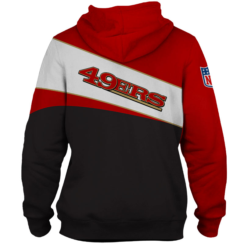 San Francisco 49Ers 3D Zip Hoodie Perfect Gift For Fans