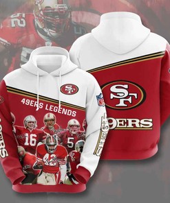 San Francisco 49Ers All Over Print 3D Sport Hoodie - Gifts For Father Day