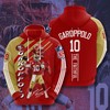 San Francisco 49Ers All Over Print 3D Sport Hoodie - Mens 3D Hoodies