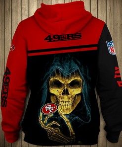 San Francisco 49Ers Camo Hoodie Printed 3D Pullover Zip Up Hoodie Perfect Gift For Fans
