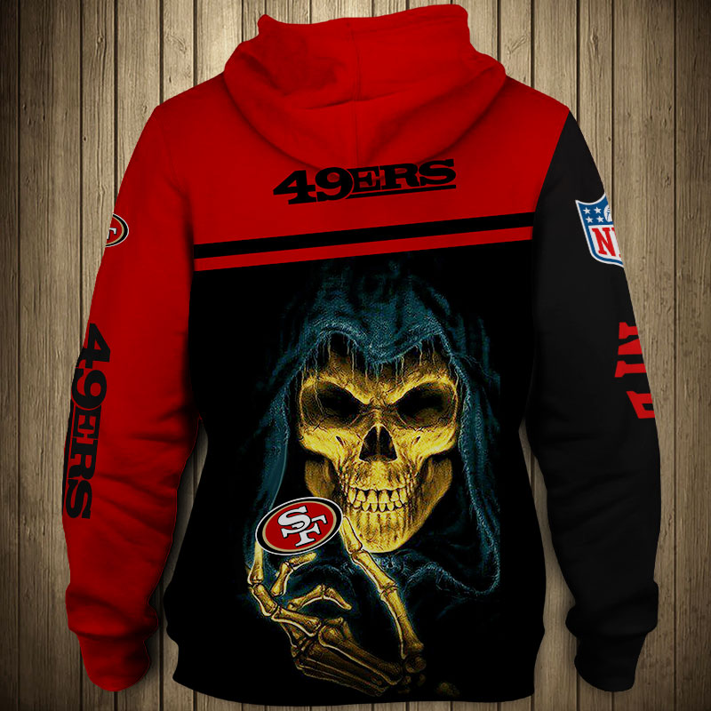 San Francisco 49Ers Camo Hoodie Printed 3D Pullover Zip Up Hoodie Perfect Gift For Fans