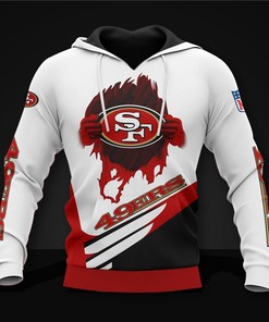 San Francisco 49Ers Cool Graphic All Over Print Hoodie - Gifts For Fans