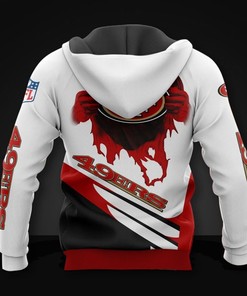 San Francisco 49Ers Cool Graphic All Over Print Hoodie - Gifts For Fans