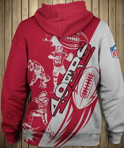San Francisco 49Ers Cute Zip Hoodie Pullover Perfect Gift For Fans