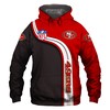 San Francisco 49Ers Death Skull 3D Hoodie An Edgy Look For Fans
