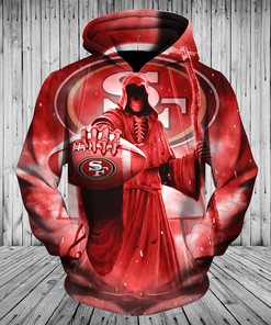 San Francisco 49Ers Devil Eyes 3D Hoodie Perfect For Bold Fans