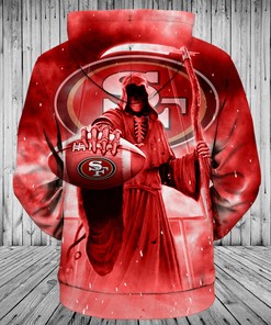 San Francisco 49Ers Devil Eyes 3D Hoodie Perfect For Bold Fans
