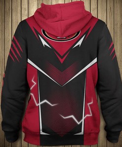 San Francisco 49Ers Lightning Graphic All Over Print Hoodie Gifts For Fans