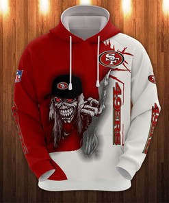 San Francisco 49Ers Ultra Death Graphic All Over Print Hoodie - Halloween Gift