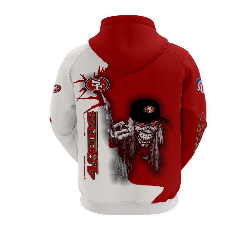 San Francisco 49Ers Ultra Death Graphic All Over Print Hoodie - Halloween Gift
