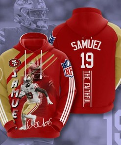 San Francisco All Over Print 3D Sport Hoodie For Nfl Fans