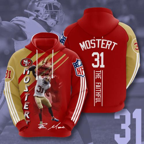 San Francisco All Over Print 3D Sport Hoodie For Nfl Fans - 10