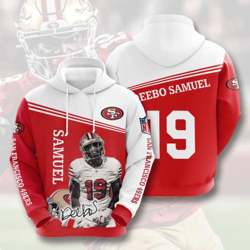 San Francisco All Over Print 3D Sport Hoodie For Nfl Fans - 13