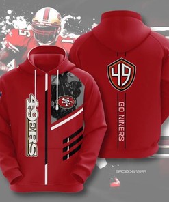 San Francisco All Over Print 3D Sport Hoodie For Nfl Fans - 16