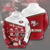 San Francisco All Over Print 3D Sport Hoodie For Nfl Fans - 3