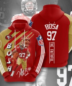 San Francisco All Over Print 3D Sport Hoodie For Nfl Fans - 5