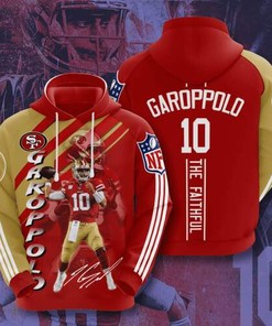 San Francisco All Over Print 3D Sport Hoodie For Nfl Fans - 6