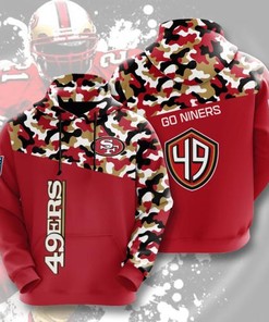 San Francisco All Over Print 3D Sport Hoodie For Nfl Fans - 7