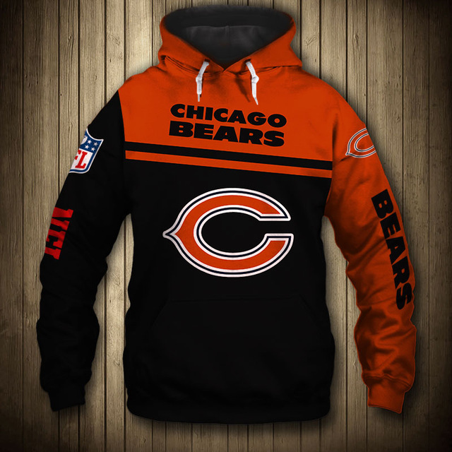 Scare Everyone With This Chicago Bears Skull Hoodie For Halloween - Perfect Graphic Gifts For Fans