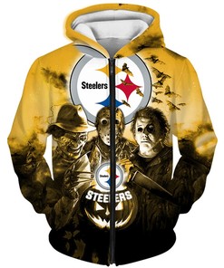 Scary Nights In Pittsburgh Steelers 3D All Over Print Hoodie Unique Gift For Fans