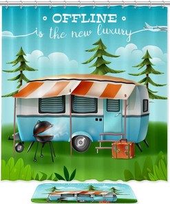 Scenery and Camper Van- Bring Nature into Your Bathroom