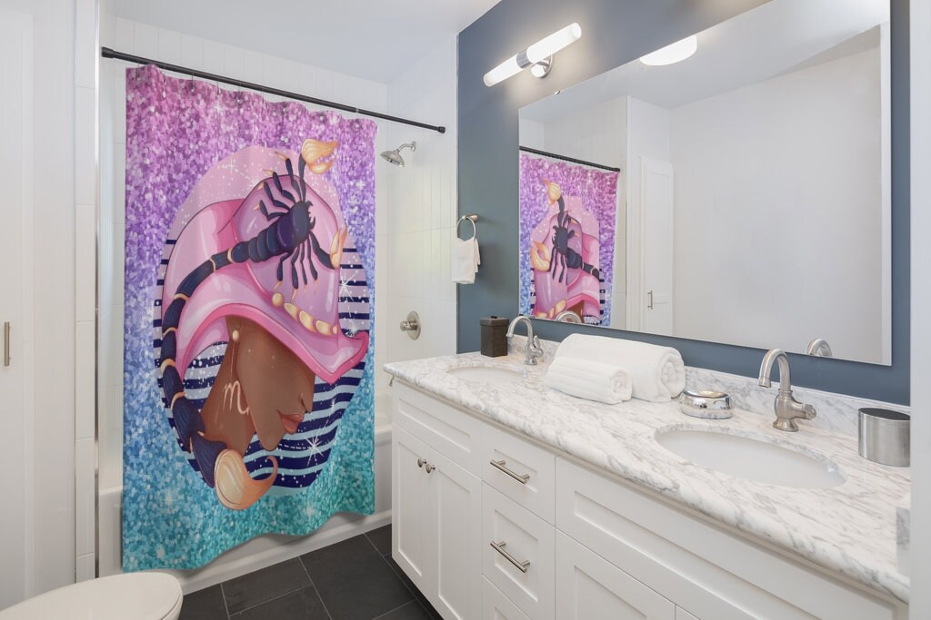 Scottish Highland Cow Bathroom Print - Funny Bathroom Humor