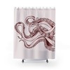 Scuba Art Octopus Shower Curtain for a Nautical Bathroom.